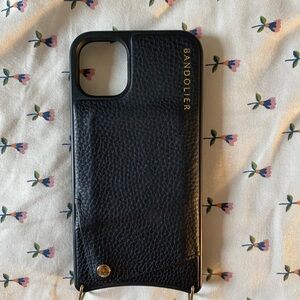 Bandolier Midnight Leather Phone Case
